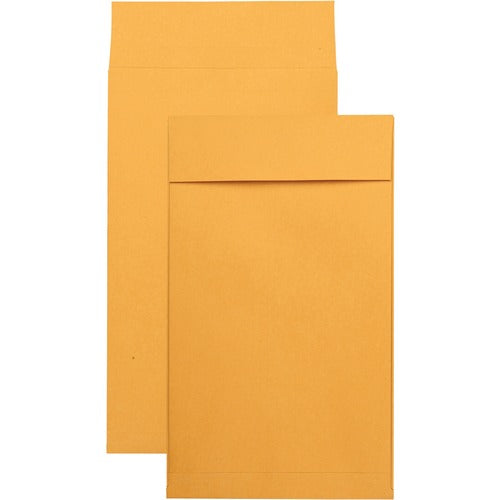 Quality Park  Envelopes, 2" Exp, Redi-Strip, 40Lb, 10"x15", 25/PK,Kraft