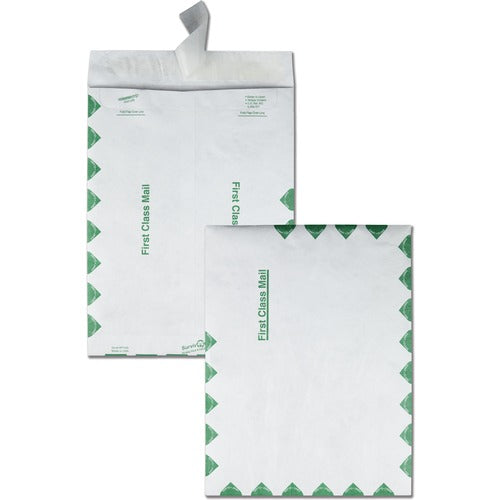 Quality Park  Tyvek Open-End Envelope,1st Class,9-1/2"x12-1/2",100/BX,WE