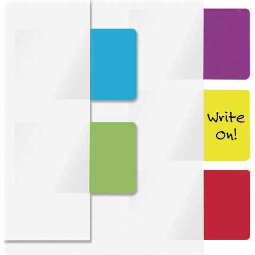 Redi-tag  Standard Page Flag, 1-11/16"x1", 50 Flags/PK, AST