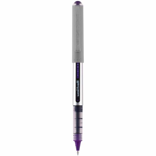 uni-ball Corporation  Rollerball Pen, Nonrefillable, 0.7 mm,1 Dozen, Majestic Purple Ink