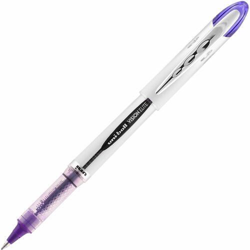uni-ball Corporation  Pen,Gel,Rollerball,Refillable,0.8mm,Purple Ink