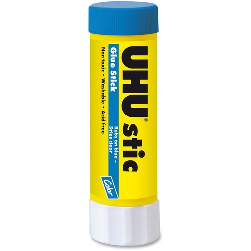 Staedtler  Glue Stick, 1.41oz, Blue/Dries Clear, 12/BX