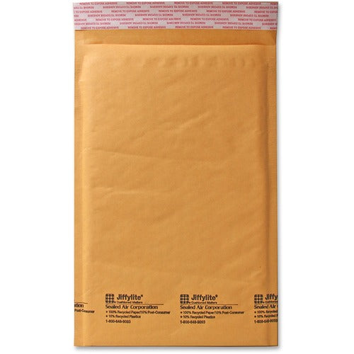 Sealed Air  Cushioned Mailer,Size 1,7-1/4"x12",25/CT,Kraft