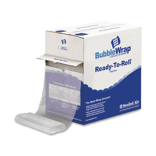 Sealed Air  Bubble Wrap,Multipurpose,3/16" Bubble,12"x100' Roll,Clear