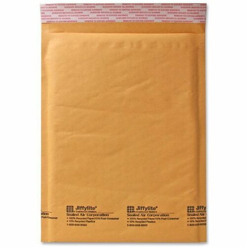 Sealed Air  Cushioned Mailer,Bulk,Self-Seal,Sz 2,8-1/2"x12",100/CT,Kraft