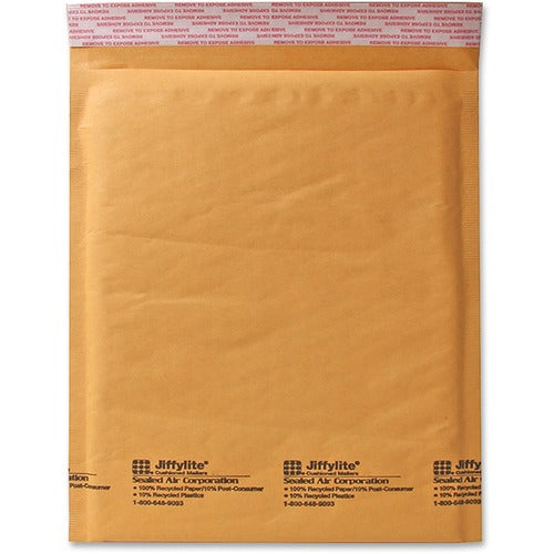 Sealed Air  Cushioned Mailer,Bulk,Self-Seal,Sz 6,12-1/2"x19",50/CT,Kraft