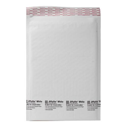 Sealed Air  Cushioned Mailer, Self-Seal, 9-1/2"x14-1/2", 100/CT, White