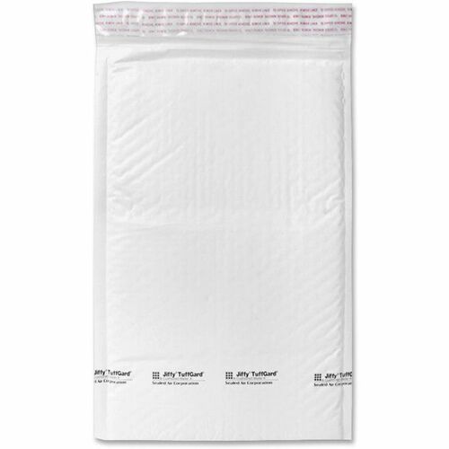 Sealed Air  TuffGard Mailers, Cushioned, 7-1/4"x12", 25/CT, White