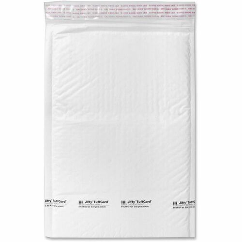 Sealed Air  TuffGard Mailers, Cushioned, 9-1/2"x14-1/2", 25/CT, White