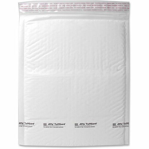 Sealed Air  TuffGard Mailers, Cushioned, 12-1/2"x19", 25/CT, White