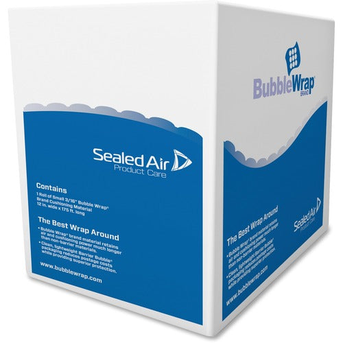 Sealed Air  Bubble Wrap,Multipurpose,3/16" Bubble,12"x175' Roll,Clear