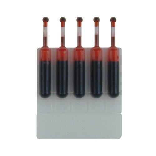 Shachihata Inc  Refill Ink Cartridges, 5/PK, Red