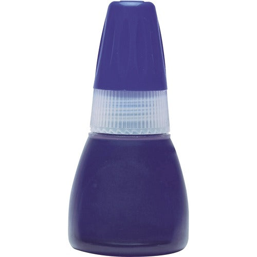 Shachihata Inc  Refill Ink, 10 ml Bottle, Blue