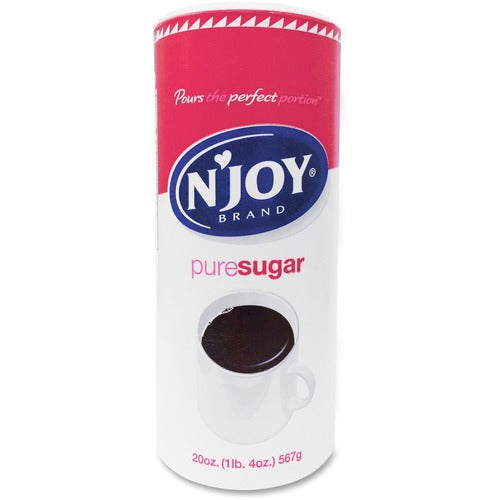 Sugar Foods Corp  Sugar, 20 oz Canister Dispenser, Red