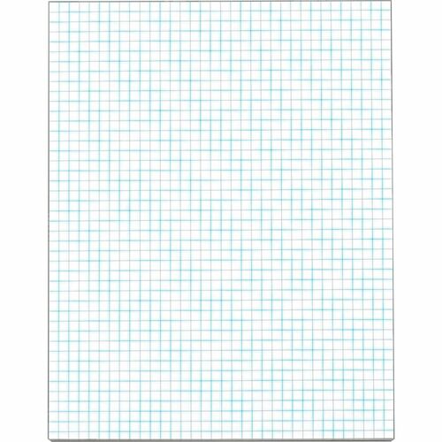 Tops  Quadrille Pads, 4x4 Rule, 20 lb.,8-1/2"x11", 50Shts/PD, WE