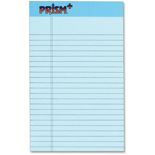 Tops  Paper Pad,Jr. Legal Ruled,50 Sheets,5"x8",50/PK,Blue