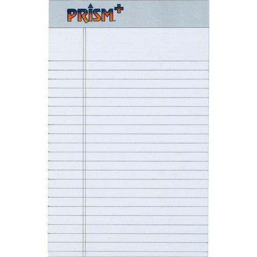 Tops  Paper Pad,Jr. Legal Ruled,5"x8",Gray,5"x8",12/PK,Gray