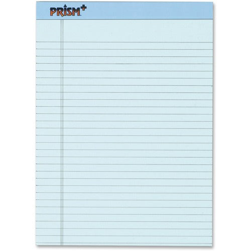 Tops  Paper Pads,Legal Ruled,50 Sht,8-1/2"x11-3/4",12/PK,Blue