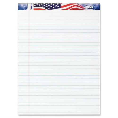 Tops  Writing Tablets,Legal Rule 8-1/2"x11-3/4",50 Sht/PD, 3/PK,WE