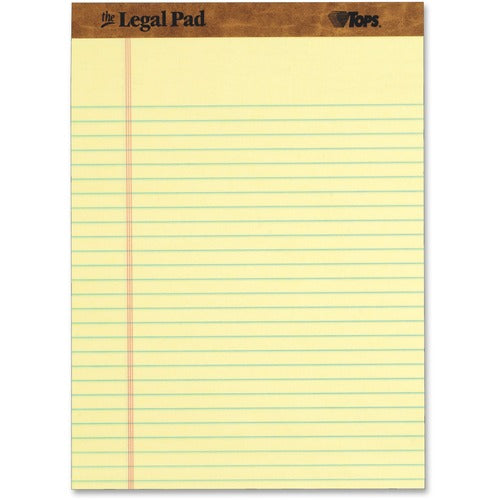 Tops  Legal Pads,Legal Ruled,8-1/2"x11-3/4",50Sht,CA