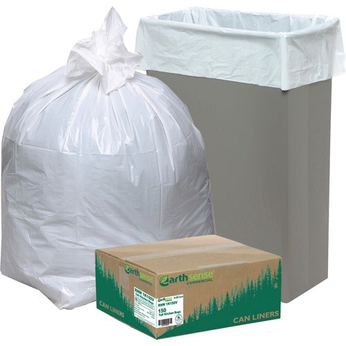 Webster  Heavy-Duty Can Liner, 13 Gallon, 24"x33", .85Mil, 150/CT, WE