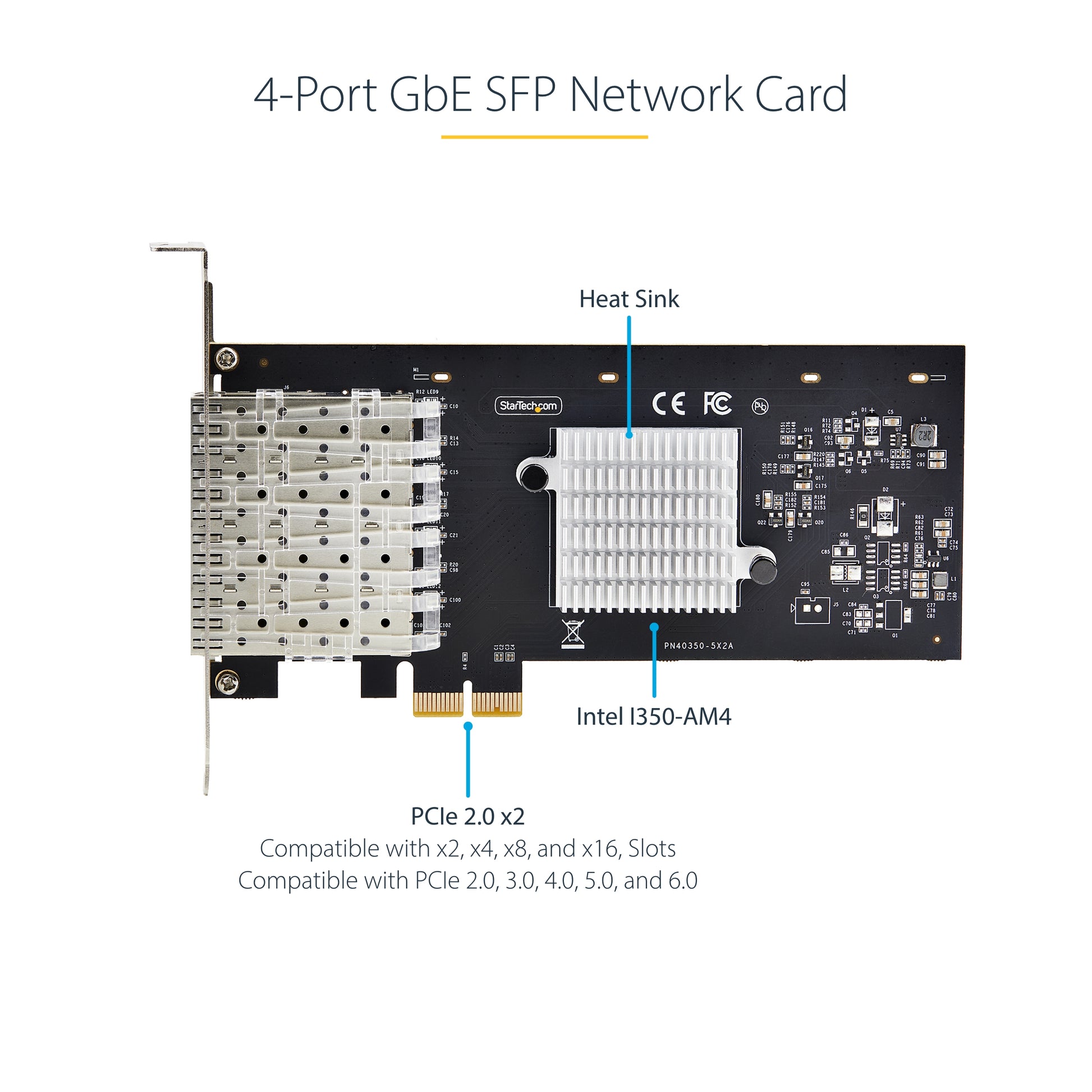 StarTech.com P041GI-NETWORK-CARD network card Internal Fiber 1000 Mbit/s