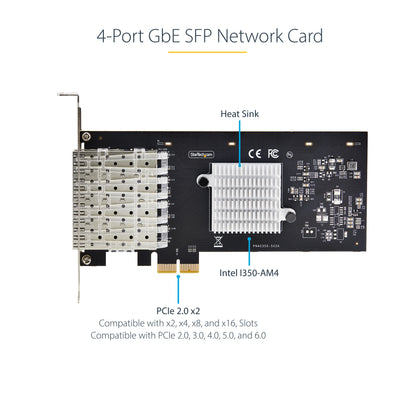 StarTech.com P041GI-NETWORK-CARD network card Internal Fiber 1000 Mbit/s