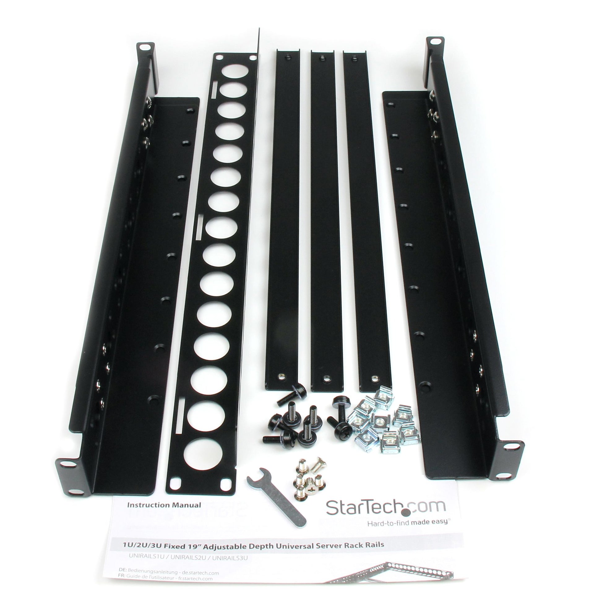 StarTech.com UNIRAILS1U rack accessory Rack rail