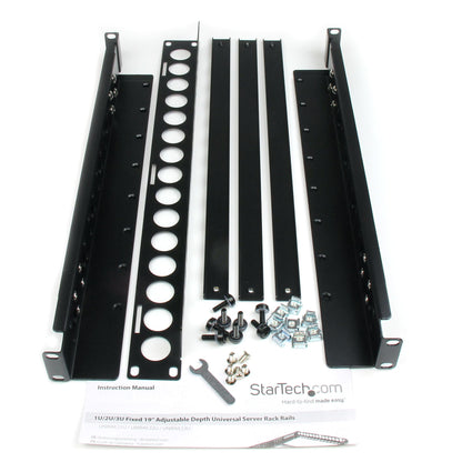 StarTech.com UNIRAILS1U rack accessory Rack rail