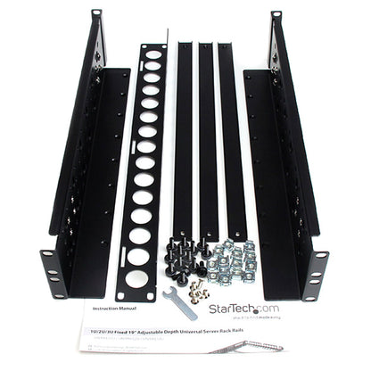 StarTech.com UNIRAILS2U rack accessory Rack rail