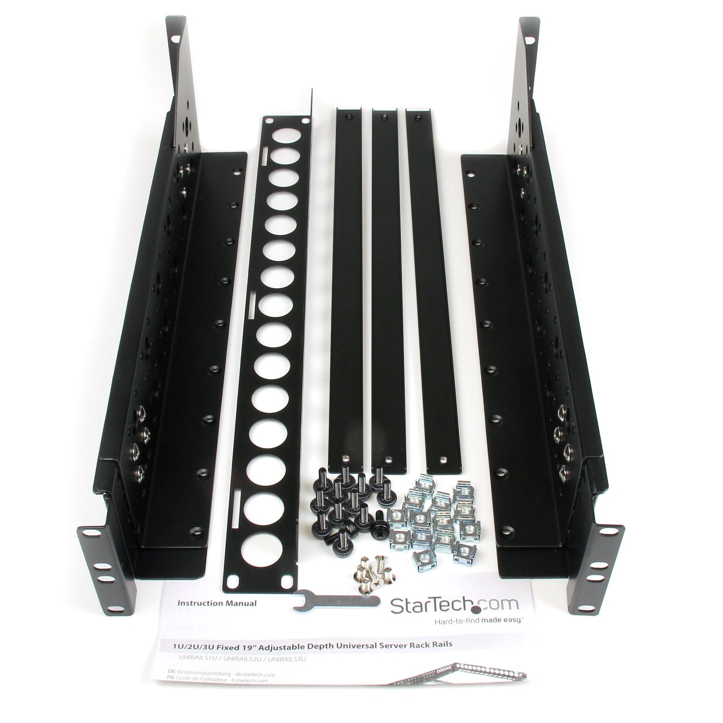 StarTech.com UNIRAILS3U rack accessory Rack rail
