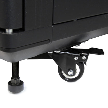 StarTech.com RK1236BKF rack cabinet 12U Freestanding rack Black