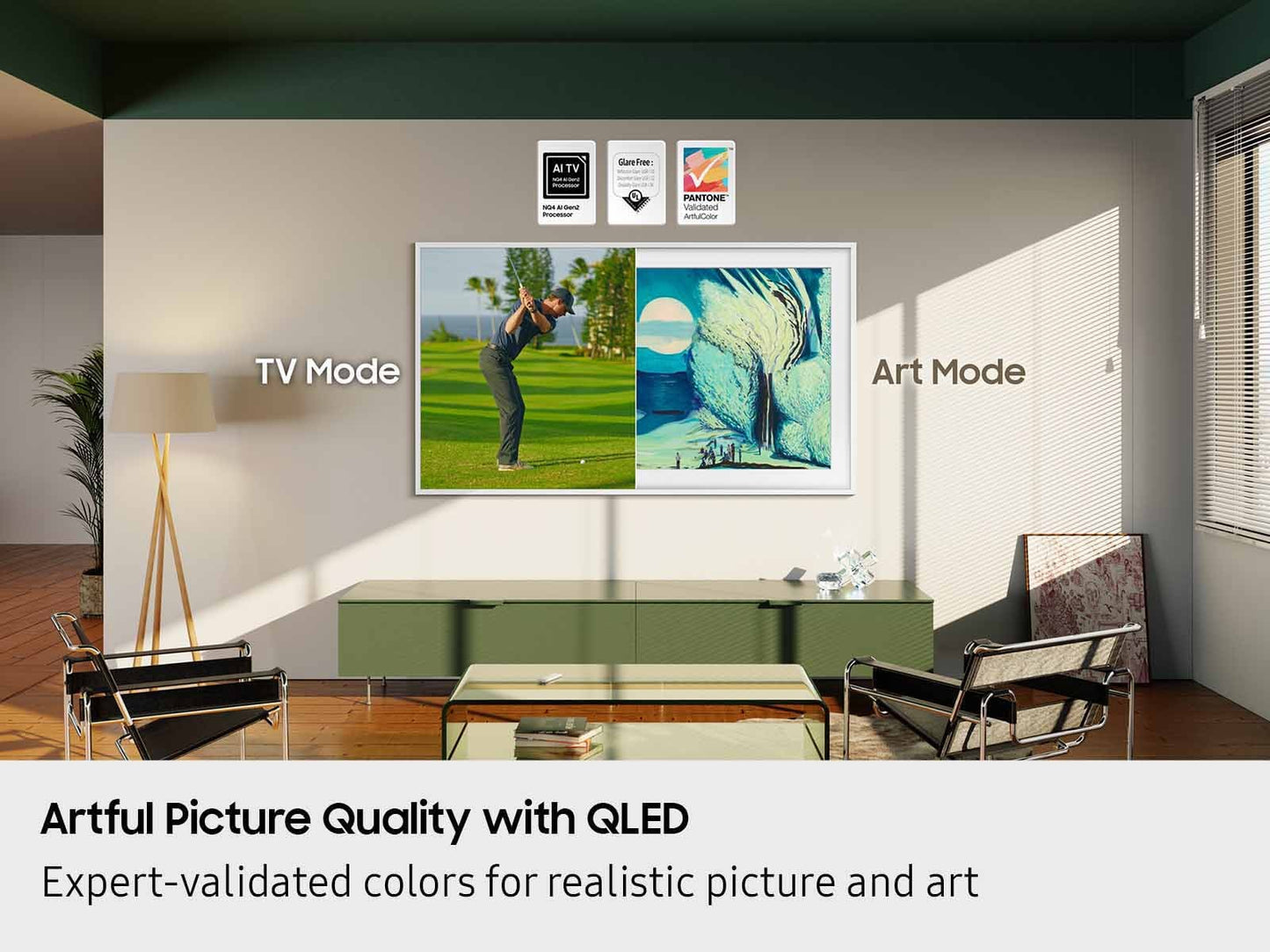 Samsung The Frame QN43LS03FAF 43" 4K Ultra HD Smart TV Wi-Fi Black