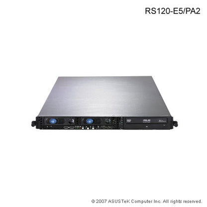ASUS RS120-E5/PA2 Multi-Core Cost Effective server 0 GB Rack (1U) Intel® Xeon® 5000 Sequence E5335 2 GHz DDR2-SDRAM 350 W