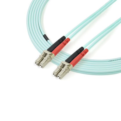 StarTech.com A50FBLCLC5 InfiniBand/fibre optic cable 196.9" (5 m) LC Turquoise