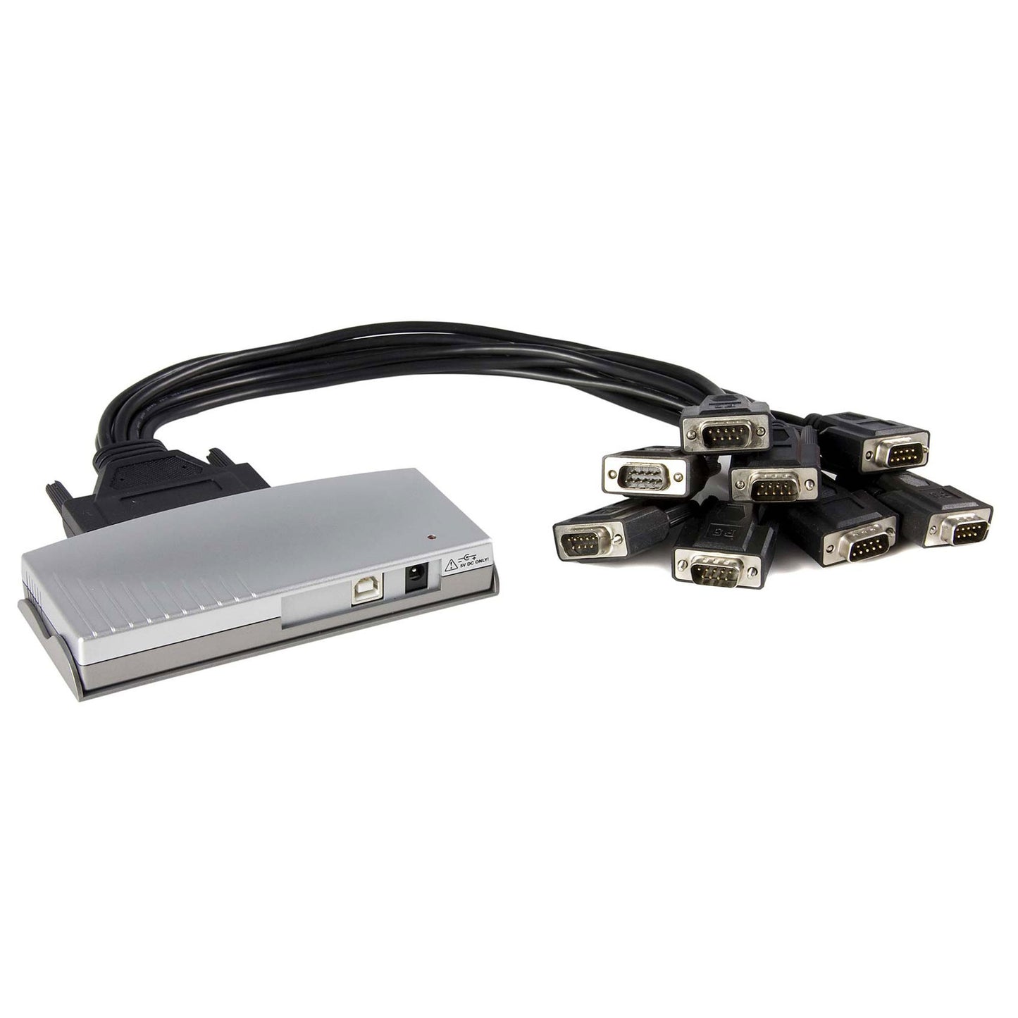 StarTech.com ICUSB2328 interface hub USB 2.0 Type-B Silver