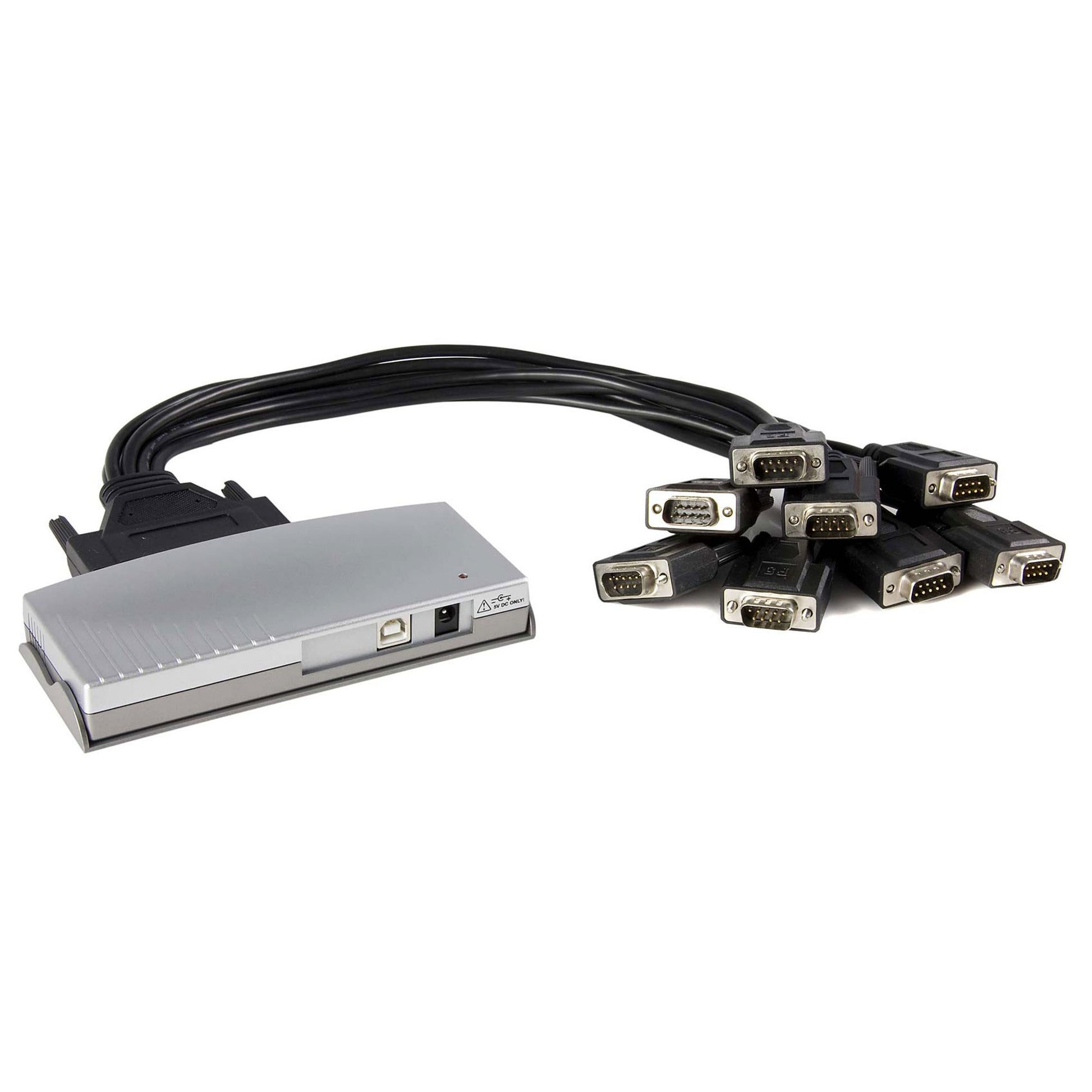 StarTech.com ICUSB2328 interface hub USB 2.0 Type-B Silver