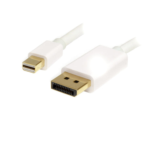 StarTech.com MDP2DPMM1MW DisplayPort cable 39.4" (1 m) mini DisplayPort White
