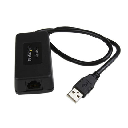 StarTech.com USB110EXT2 network extender Network transmitter & receiver Black