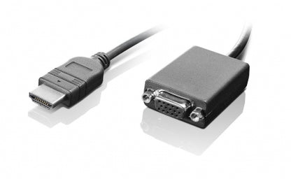 Lenovo HDMI / VGA 7.87" (0.2 m) Black