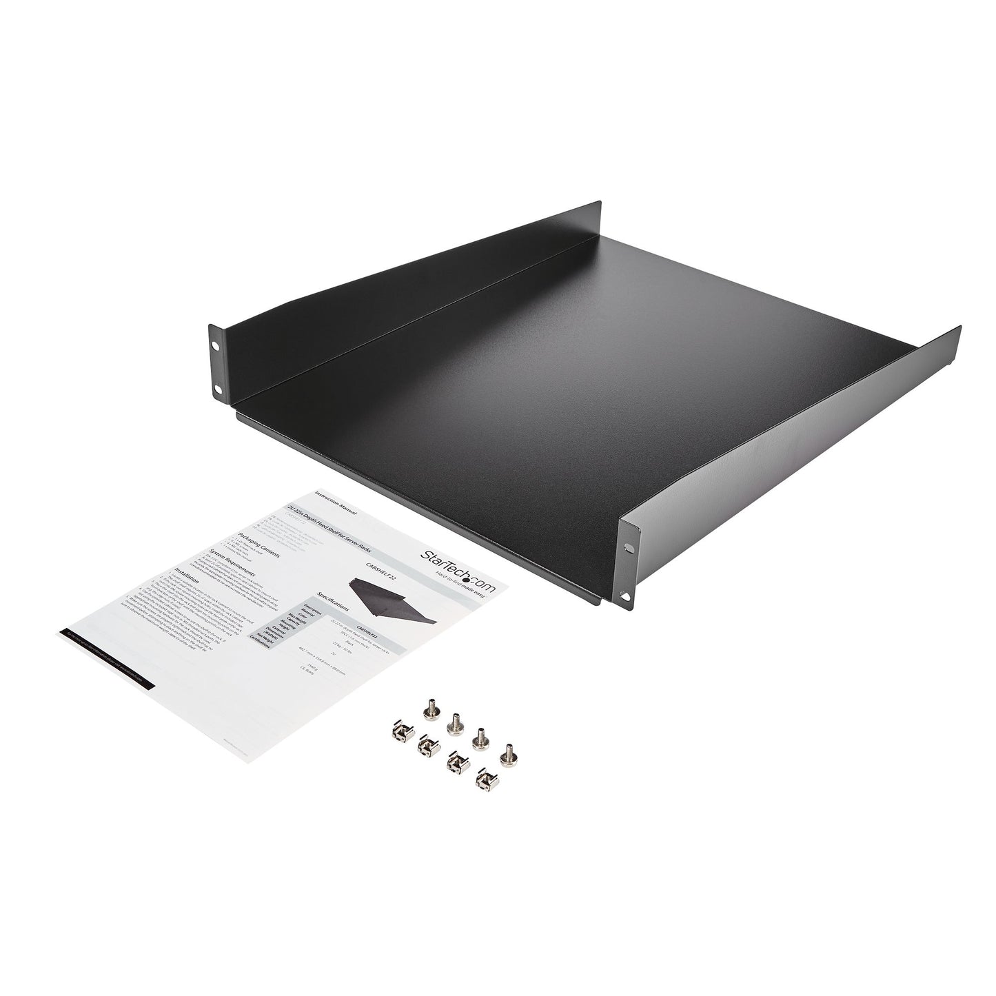 StarTech.com CABSHELF22 rack accessory Shelf