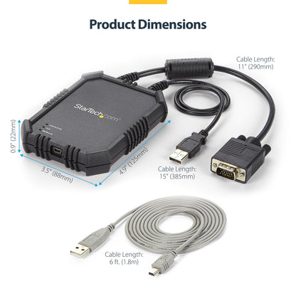 StarTech.com NOTECONS02X KVM switch Black