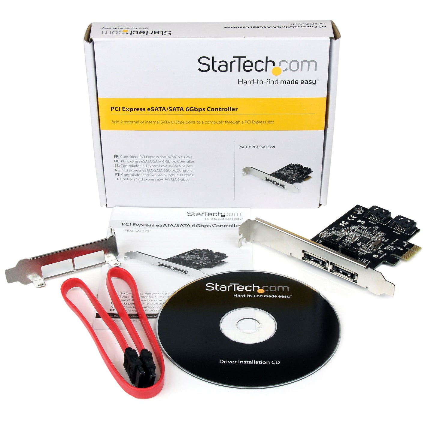 StarTech.com PEXESAT322I interface cards/adapter Internal SATA