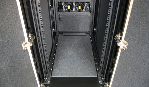 APC NetShelter CX 24U Freestanding rack Oak