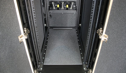 APC NetShelter CX 24U Freestanding rack Oak