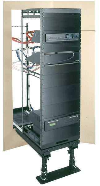 Middle Atlantic Products AX-SXR, 31" x 20", 38U Wall mounted rack Black