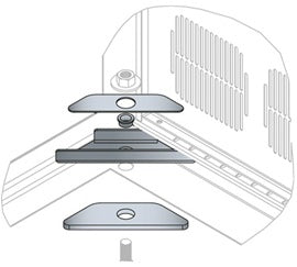 Middle Atlantic Products BGR-ISO-Z4 rack accessory