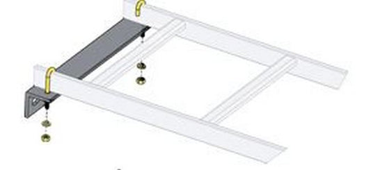 Middle Atlantic Products Ladder Wall Support Hardware 6pc