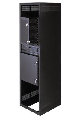 Middle Atlantic Products Vented Security Doors 8 space Door