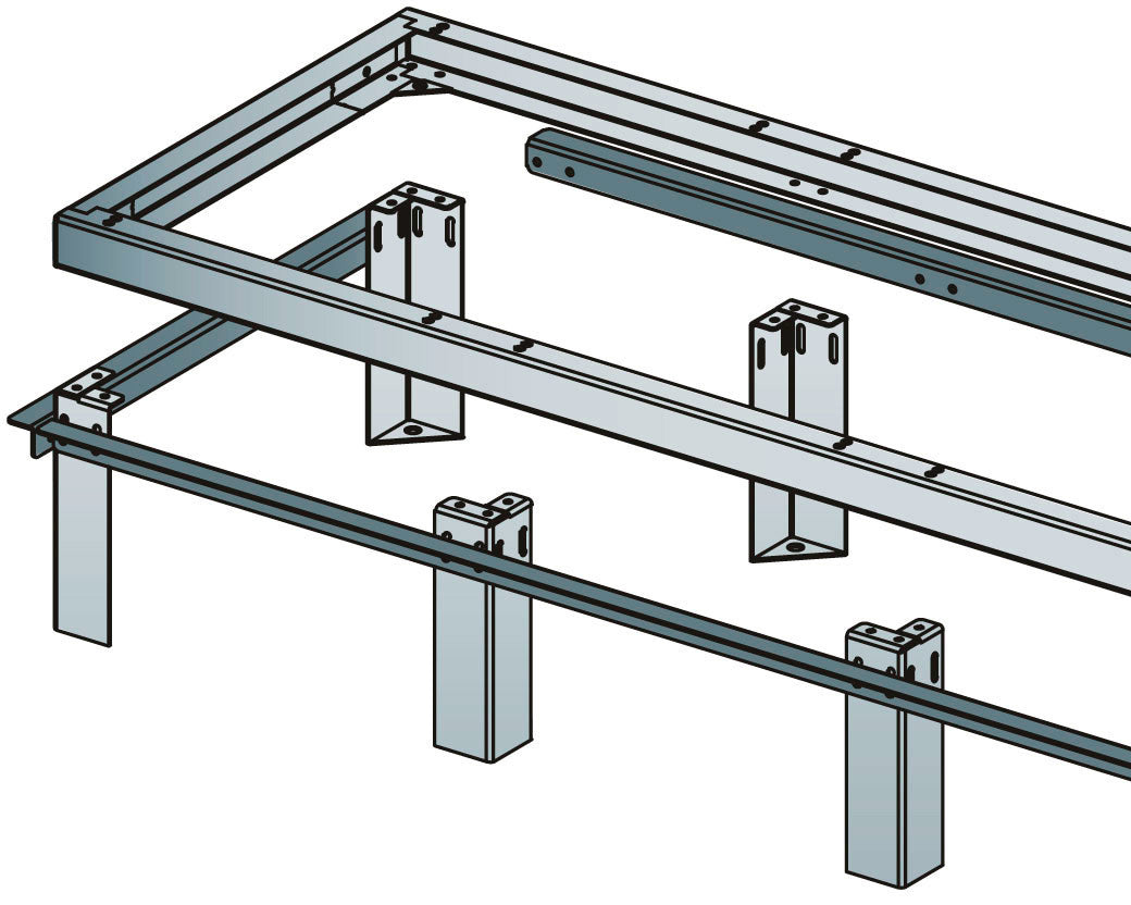 Middle Atlantic Products VFEET-3-12 rack accessory